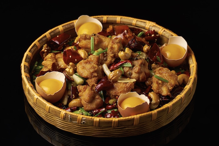 Firecracker Chicken Nest at Lokkee Singapore Plaza Singapura