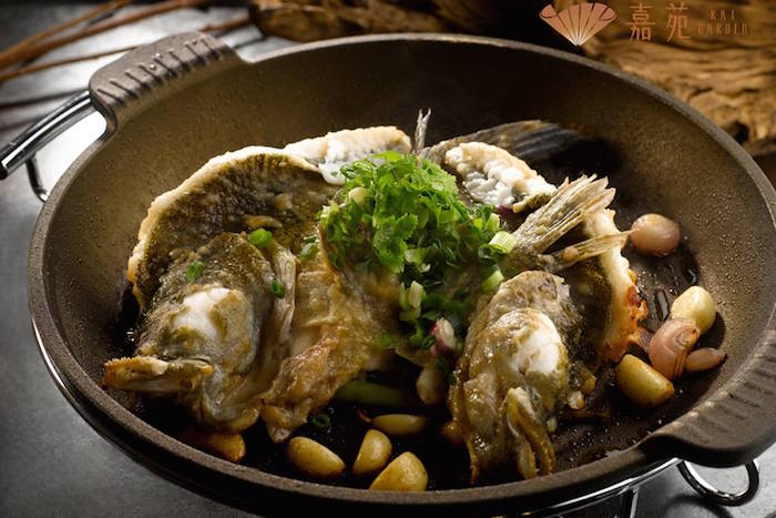 kai garden singapore wok fried liver fish
