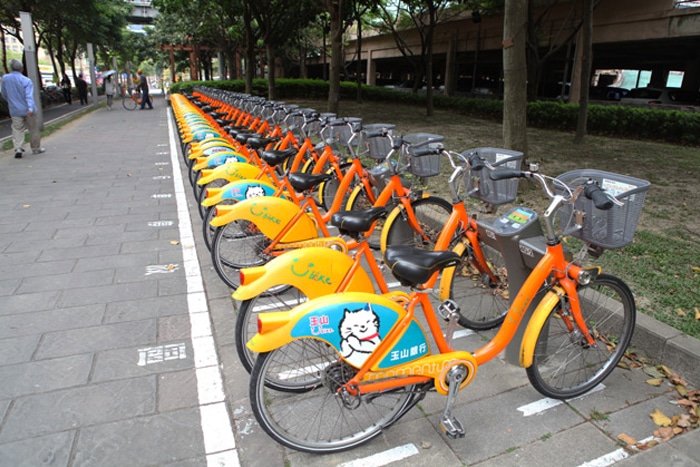 what to do in Taipei - ubike