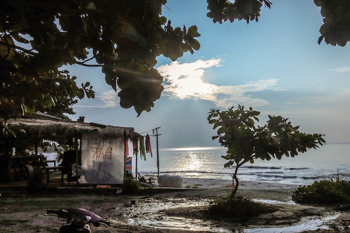 Sunrise over Ko Samet, by 