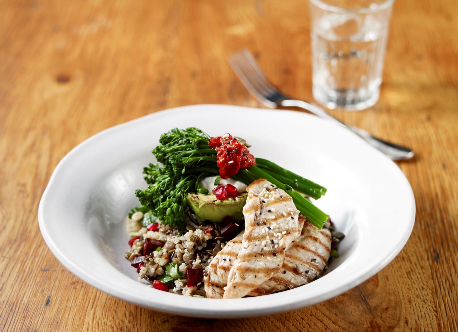 Superfood Salad with Chicken