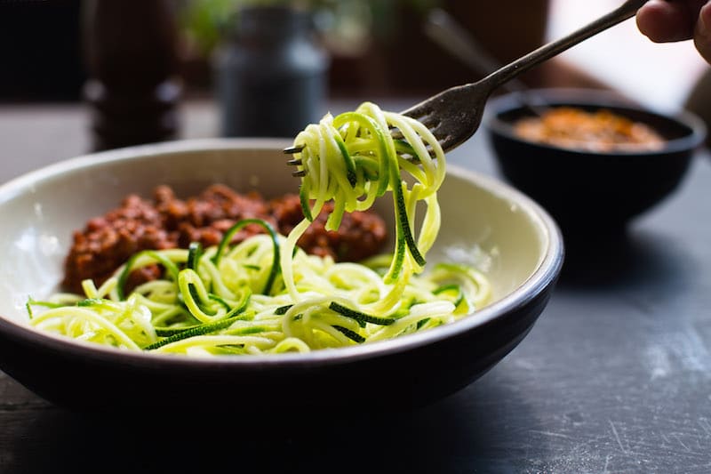 Zoodle Bolognese