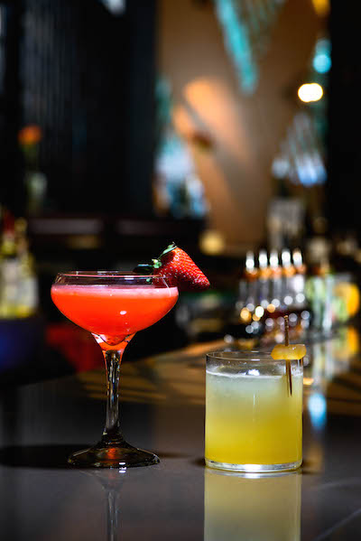 Adrift Cocktail Penicillin and Mercy Mercy - adrift mbs bar happy hour