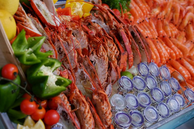 Lobsters and Prawns Odyssey Brunch Clifford Pier