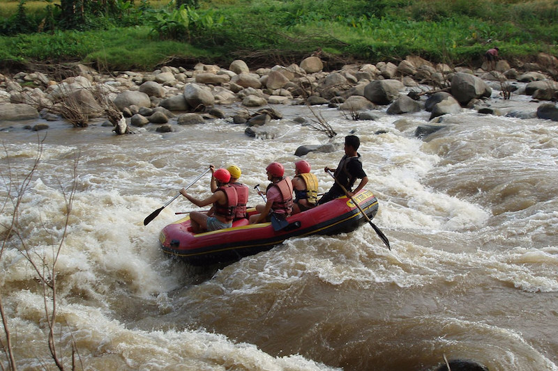 White Water Rafting Chiang Mai. Image courtesy of Neil Hinchley.