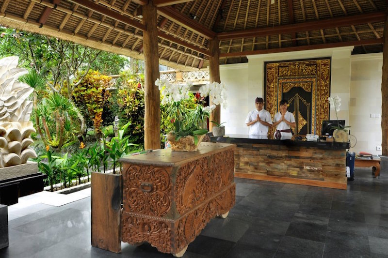 sri-ratih-lobby - Sri Ratih Cottages Ubud Bali