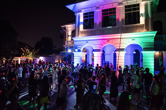 Silent Disco at Kult Kafe - parties night clubs singapore