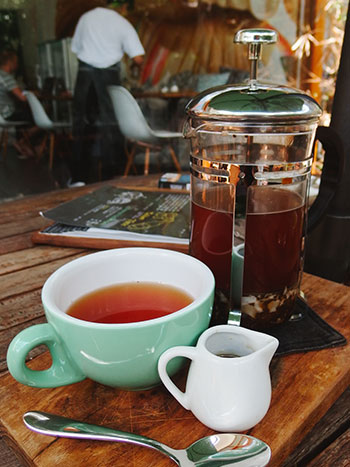 Purnama tea at Sprout Bali