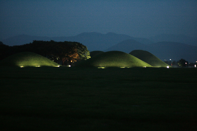 Gyeongju Burial Mounds. Image courtesy of 
