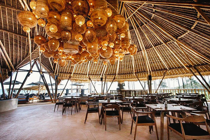 dining pavilion - finn's beach club canggu 