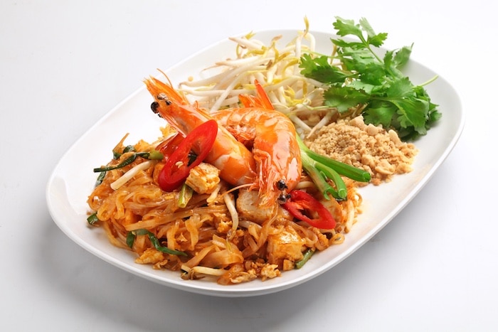 talad thai singapore review Pad Thai with Tiger Prawns