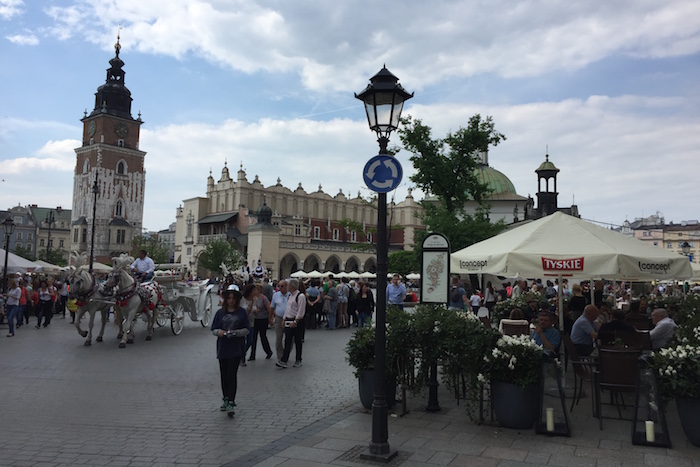 Main Square, Old Town of Krak¢w what to eat in krakow poland