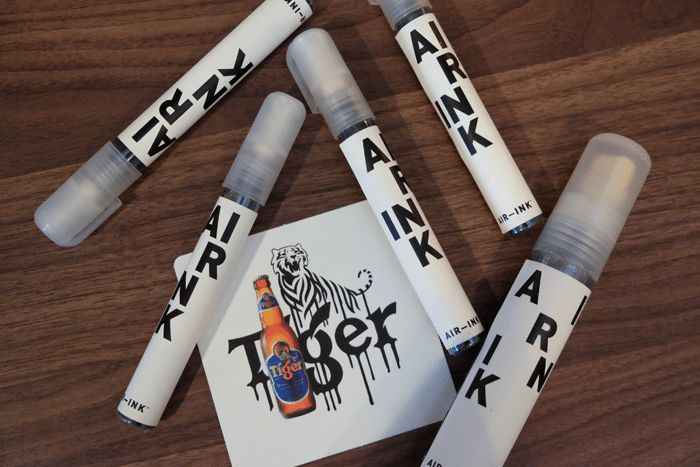 tiger beer air ink