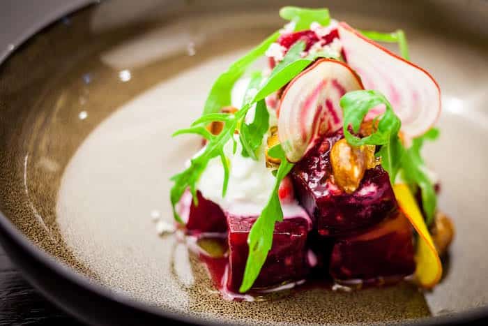 Salt Baked Beetroot & Smoke Burrata (2)