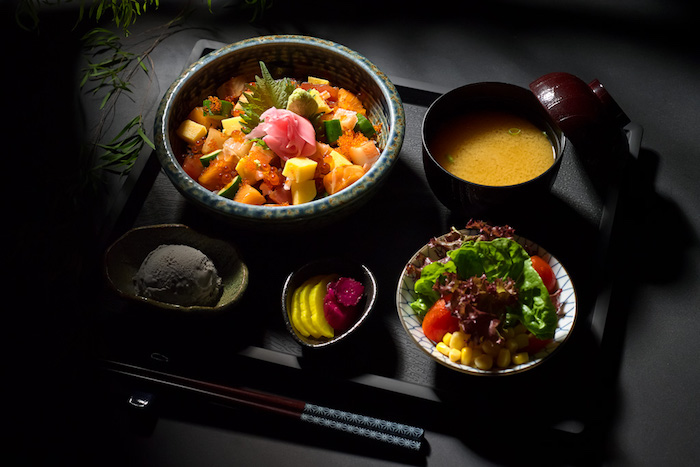 JINzakaya-Lunch-Set (Kaisen Chirashi Donburi)