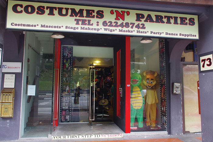 Costume Shops in Singapore: For 