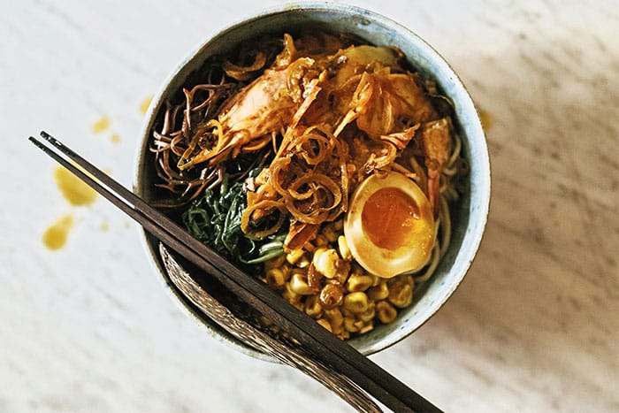 Wild Sri-Lankan Tiger Prawn Noodles - Morsels