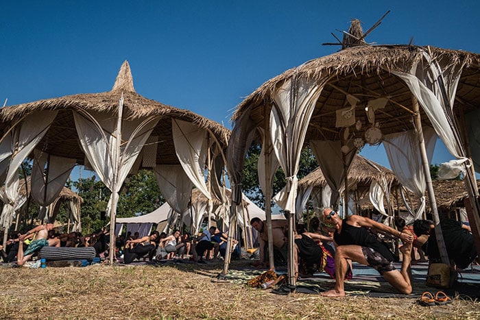 wonderfruit festival - wellness yoga